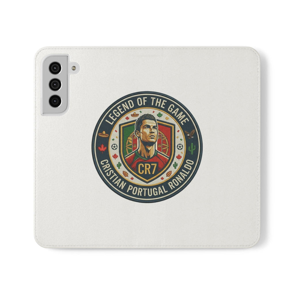 iPhone & Samsung Flip Phone Cases - Argentina GOAT # 10 'Legend of the Game'.