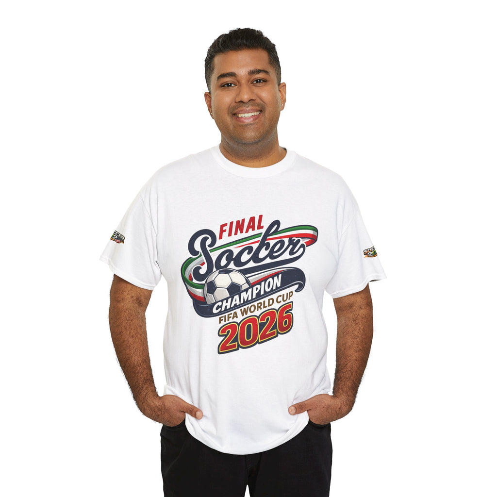 2026 Soccer  Champion Tee - Final Soccer Graphic Shirt