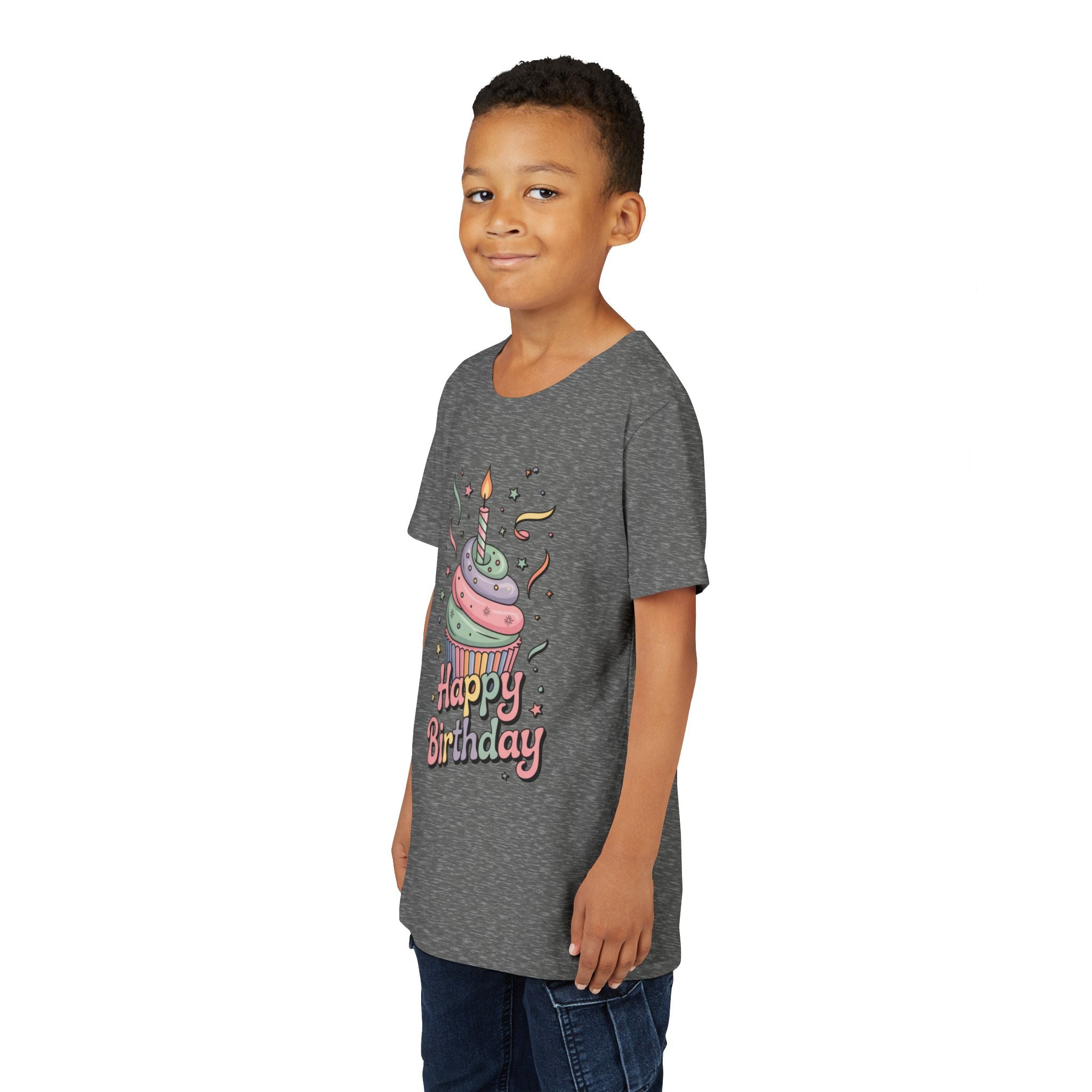 Kids "Happy Birthday" Cupcake Tee