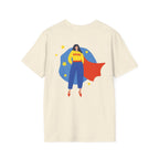Premium Quality - Mom Superhero T-Shirt - "Not All Superheroes Wear Capes" Graphic Tee.