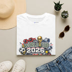 football  T-Shirt — FIFA Fan Soccer Tee