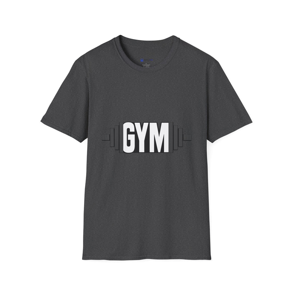 Gym Barbell T‑Shirt — Fitness Workout Tee