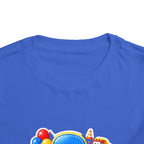 Toddler Birthday Tee — "3" Race Car Happy Birthday Shirt