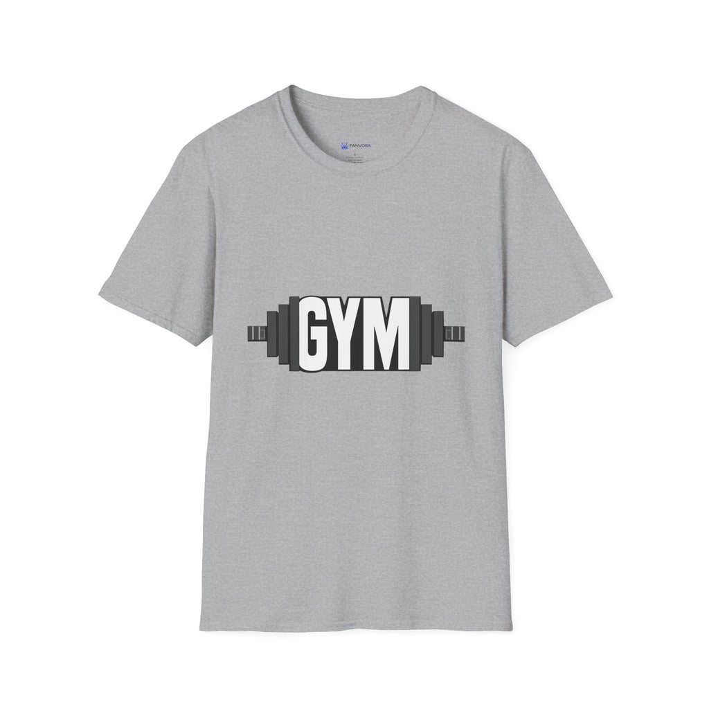 Gym Barbell T‑Shirt — Fitness Workout Tee