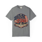 USA 250 T-Shirt — Patriotic "Serving Liberty Since 1776" Anniversary Tee