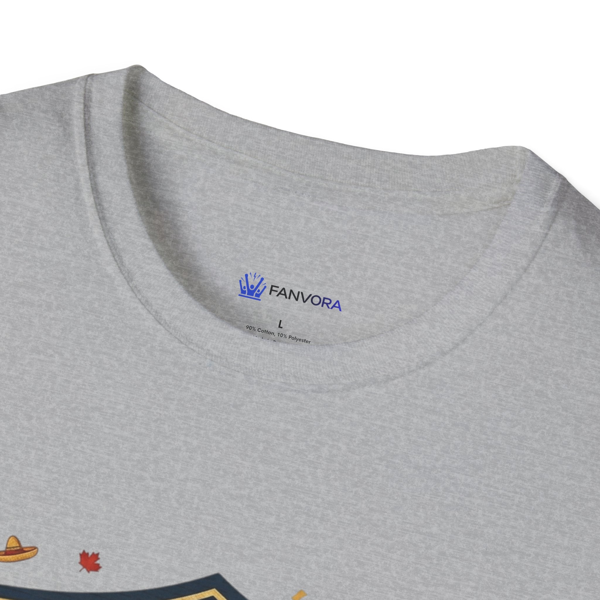 Unisex Portugal GOAT #7 Footballer T-Shirt - G.O.A.T. Badge - World Cup 2026 Fan Version