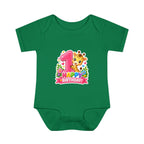 1st Birthday Baby Bodysuit - Happy Birthday Giraffe Onesie