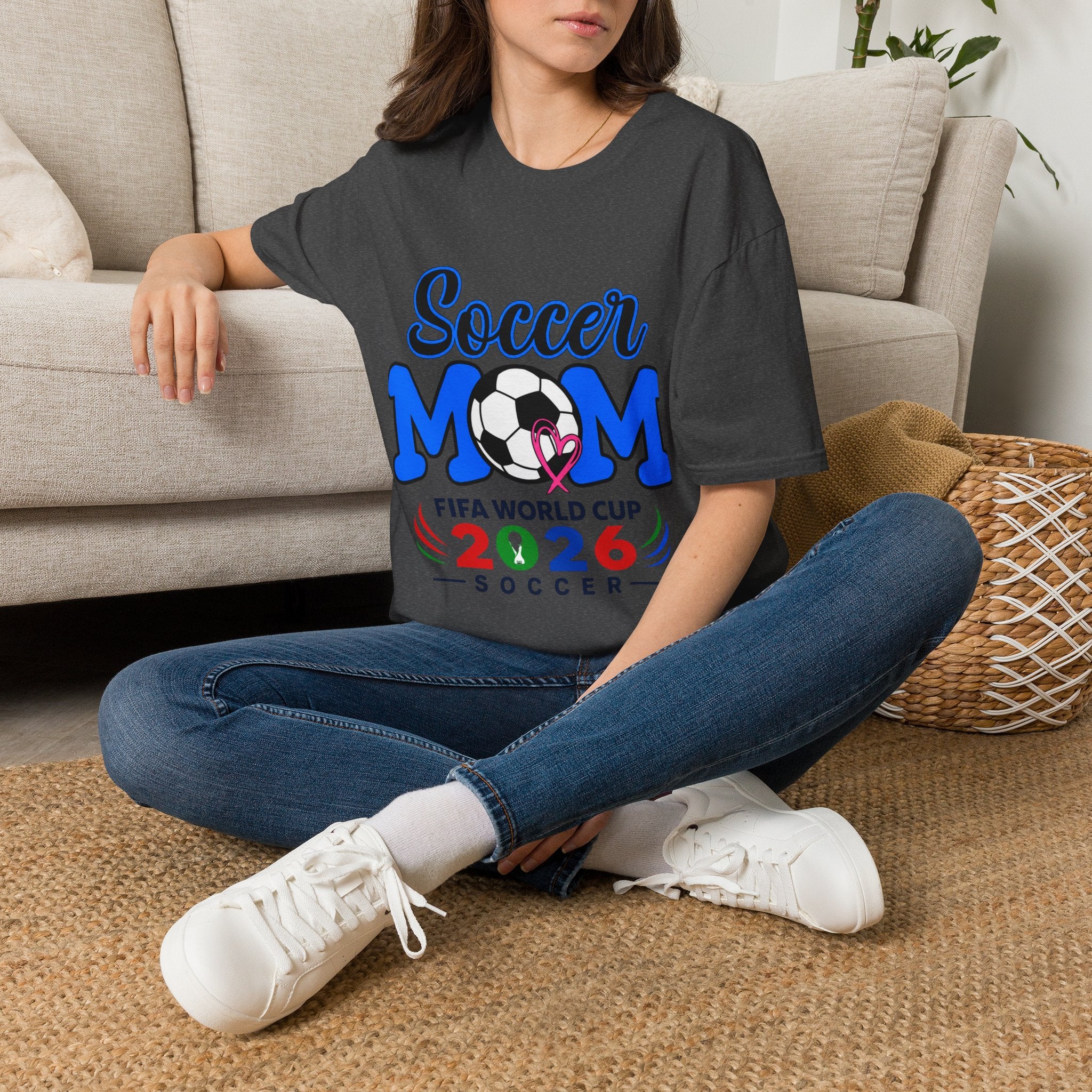 Soccer Mom T-Shirt — soccer Cup 2026 Support Tee