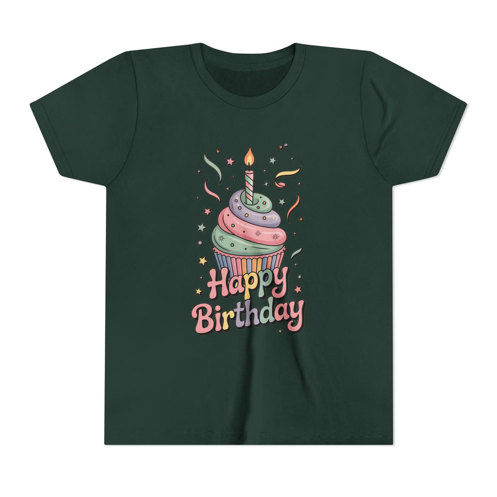 Kids "Happy Birthday" Cupcake Tee