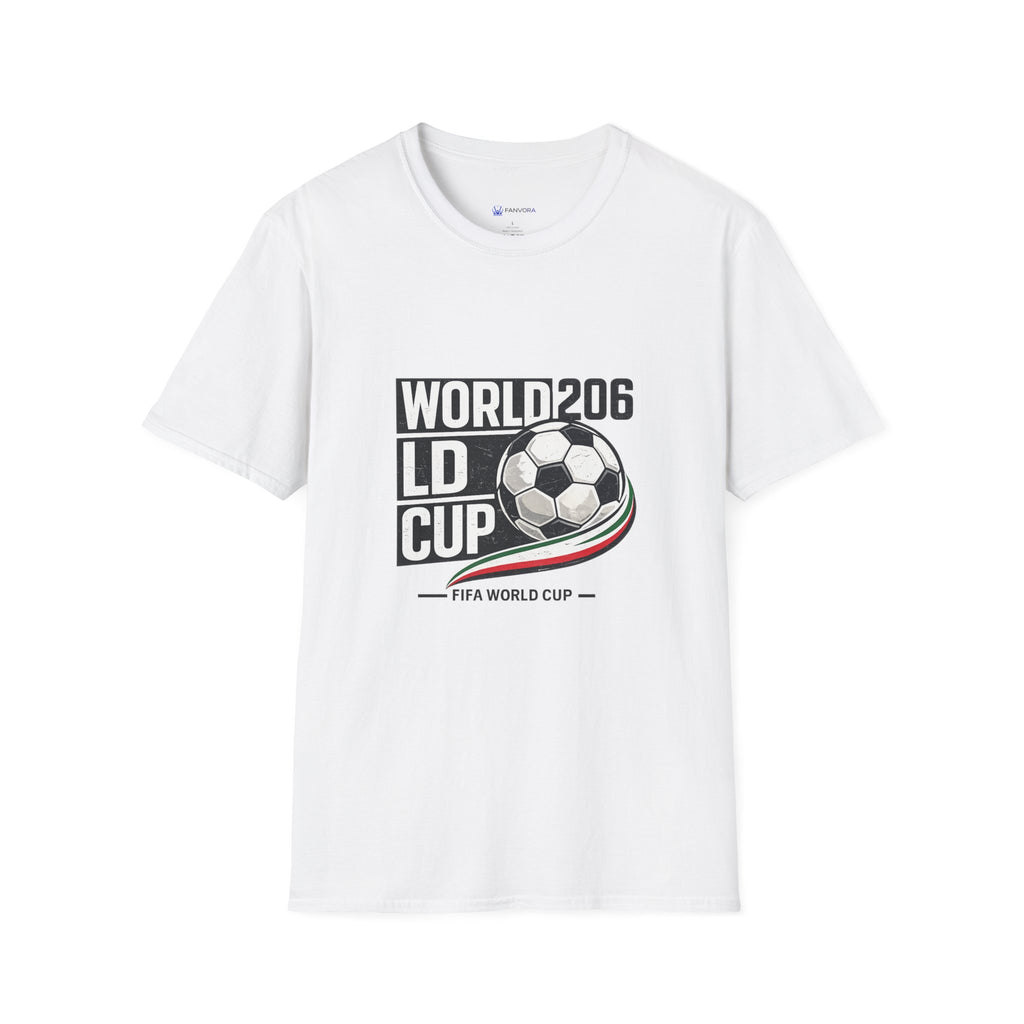 World 206 LD Cup Soccer T-Shirt — soccer Graphic Tee