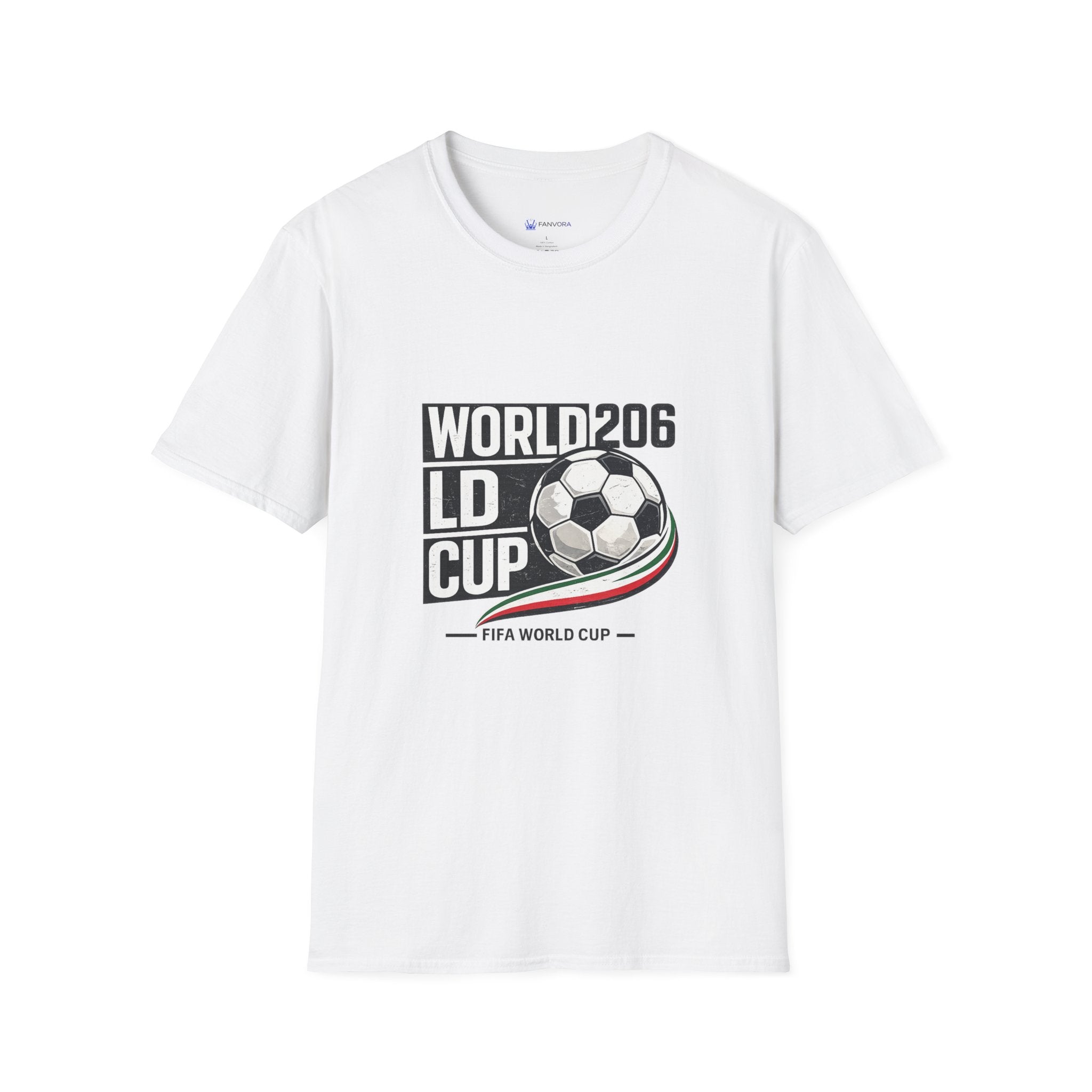 World 206 LD Cup Soccer T-Shirt — soccer Graphic Tee