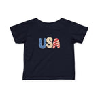 Infant 4th of July Tee — Cute USA Baby Patriotic Shirt