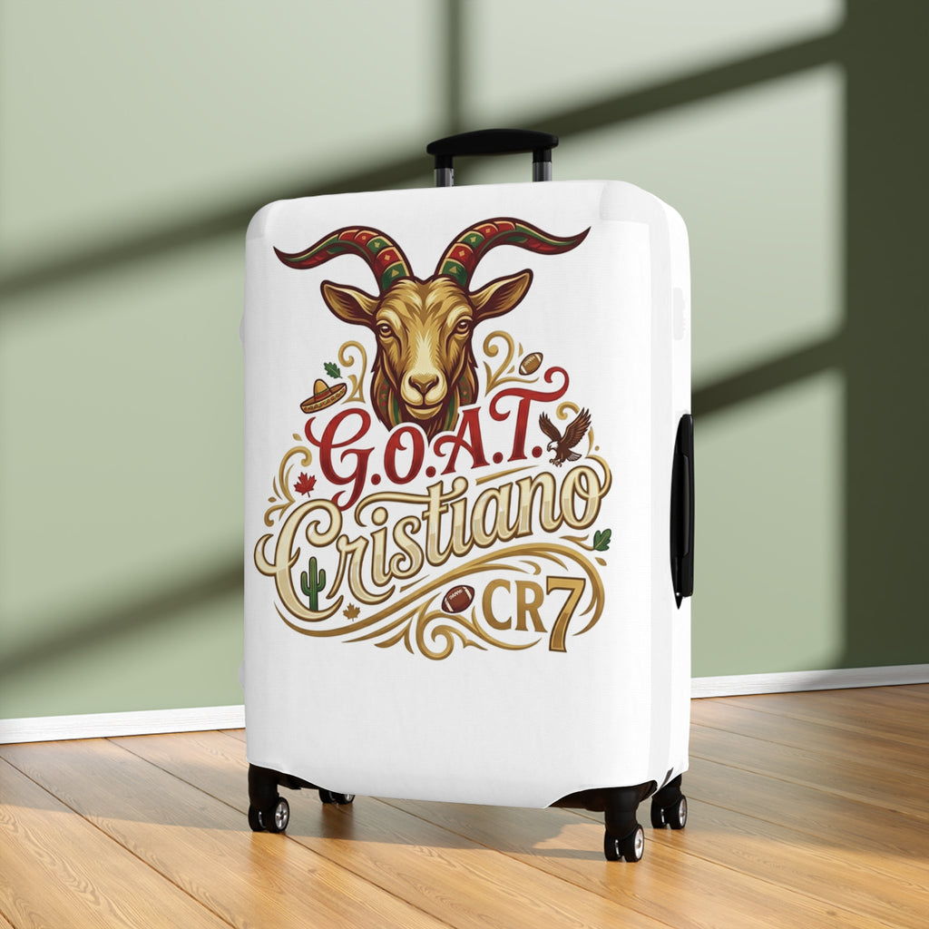 Travel Luggage Cover - Portugal #7 GOAT Fan Version - World Cup 2026