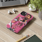 Soccer Star Tough Phone Case pink —  Argentina legend.