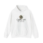 Giving Up? It’s Not Me Hoodie — Motivational Bee Graphic Pullover.