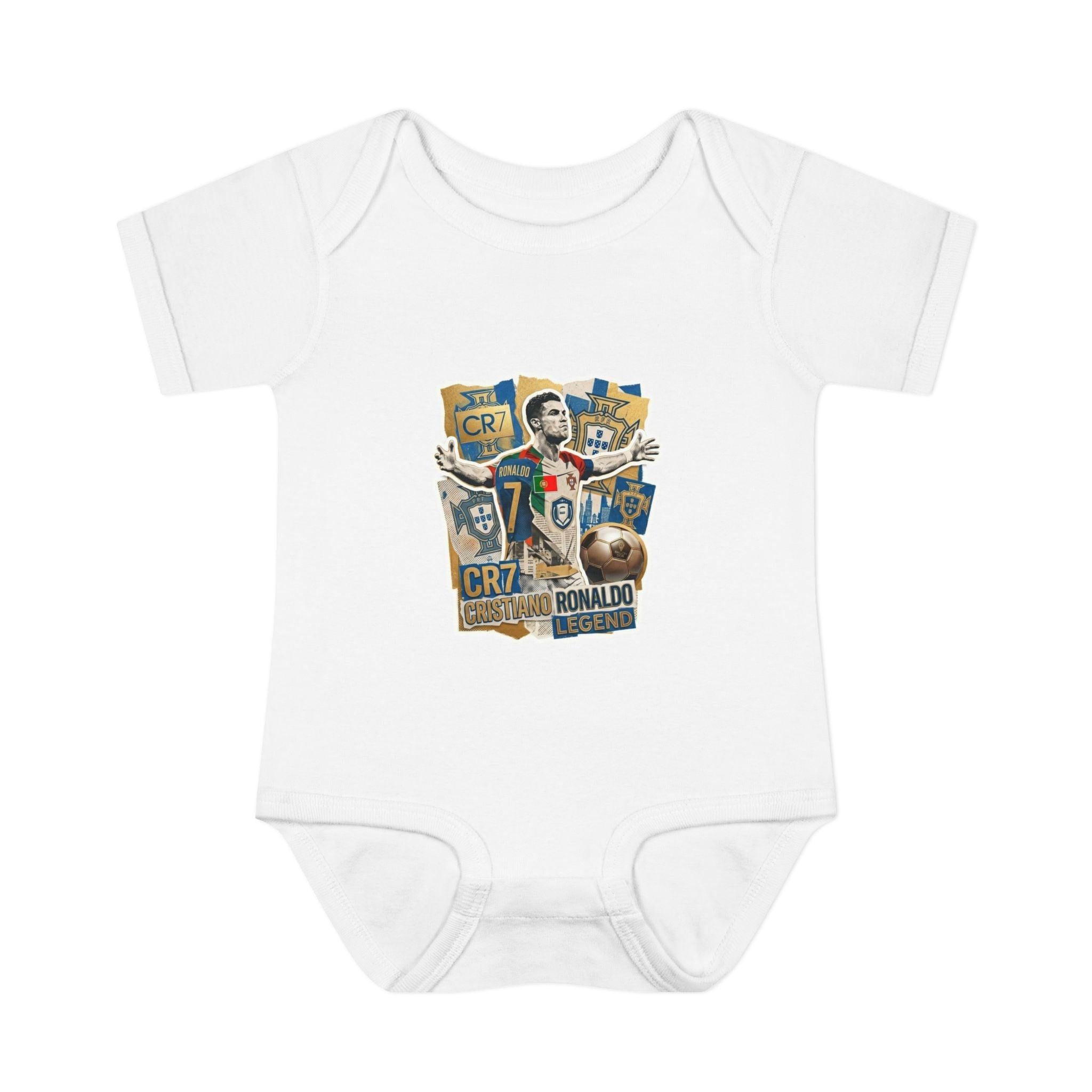 CR7 Fan Inspired Baby Bodysuit — World Cup 2026 Infant One-Piece.