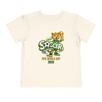 Soccer cup 2026 Toddler Soccer Tee — Cute Tiger Mascot Trophy Design