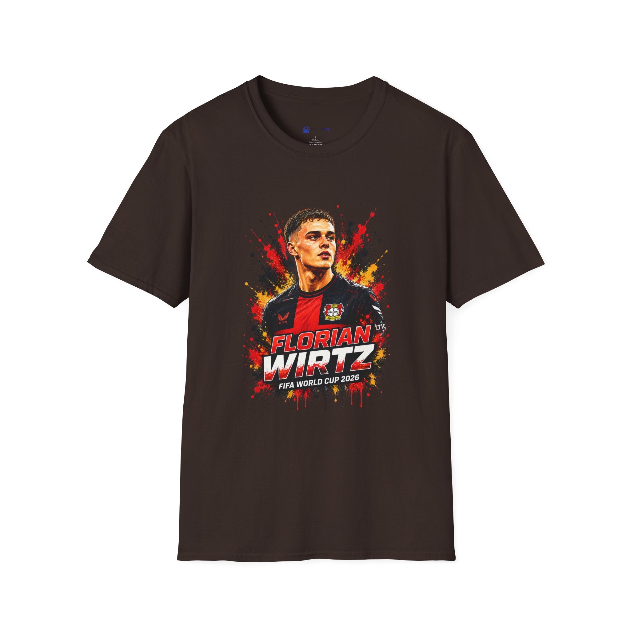 Germany Legend Soccer T-Shirt — Portrait Graphic Football Fan Tee