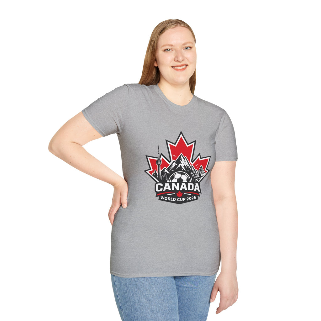 Canada soccer 2026 T‑Shirt — Maple Leaf Mountain Hockey Logo