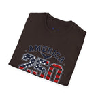 America 250th Anniversary T-Shirt – 1776–2026 Patriotic USA Flag Tee