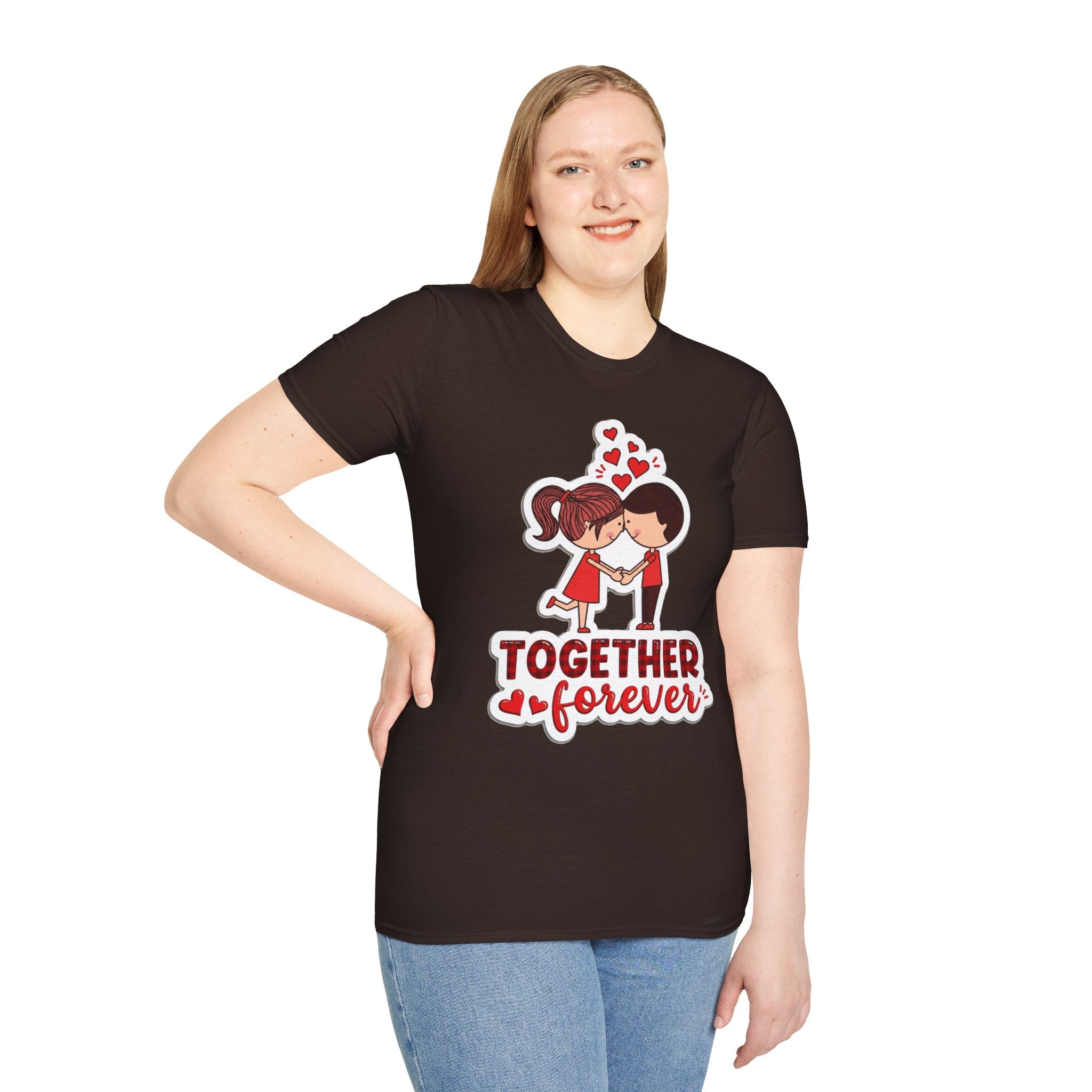 Together Forever Couple T-Shirt — Cute Kids-Style Valentine Tee