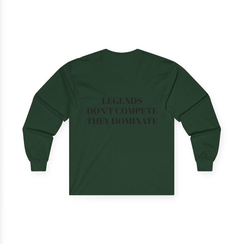 Long Sleeve Football Shirt – World Cup 2026 Fan Tee "Calm Dangerous Genius".