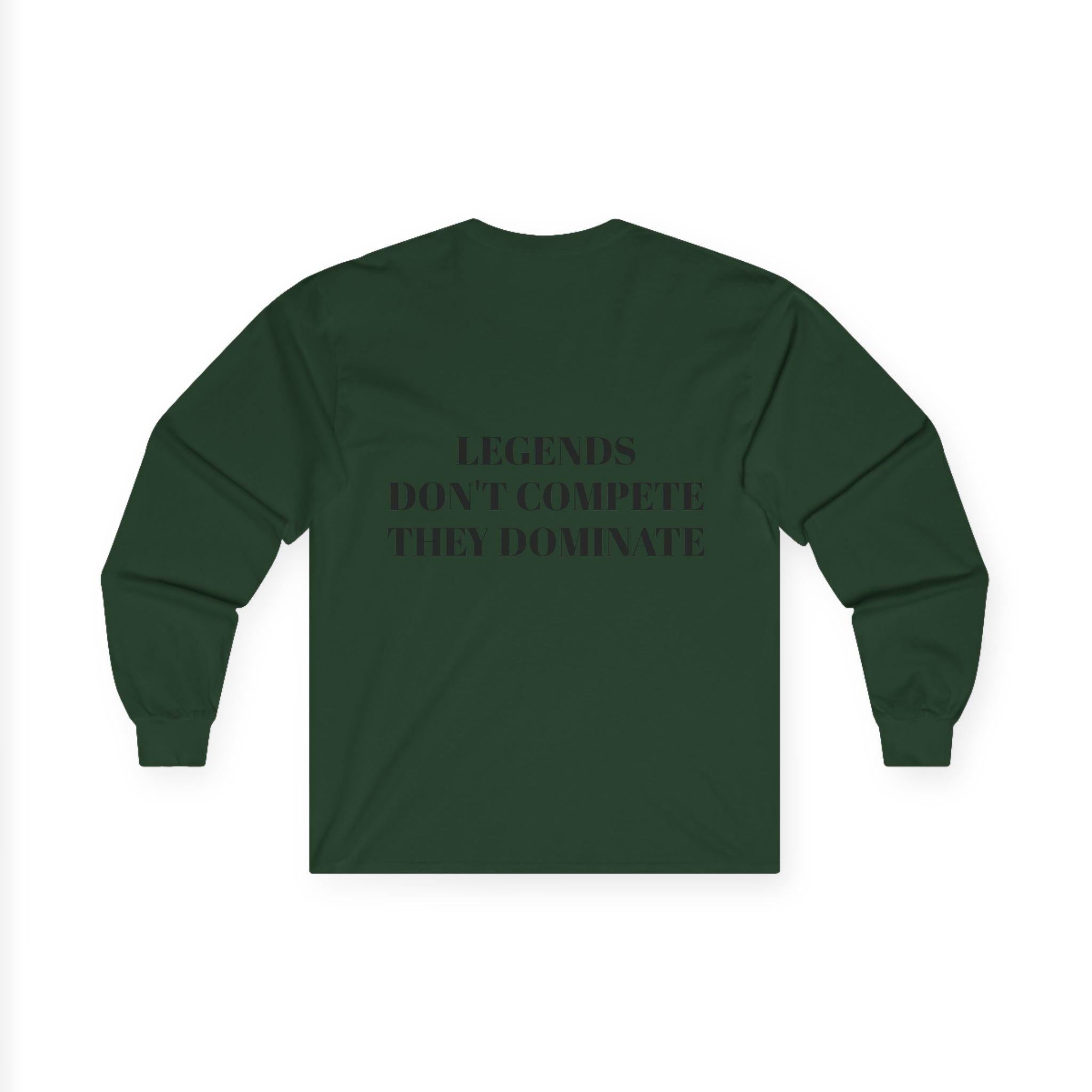 Long Sleeve Football Shirt – World Cup 2026 Fan Tee "Calm Dangerous Genius".