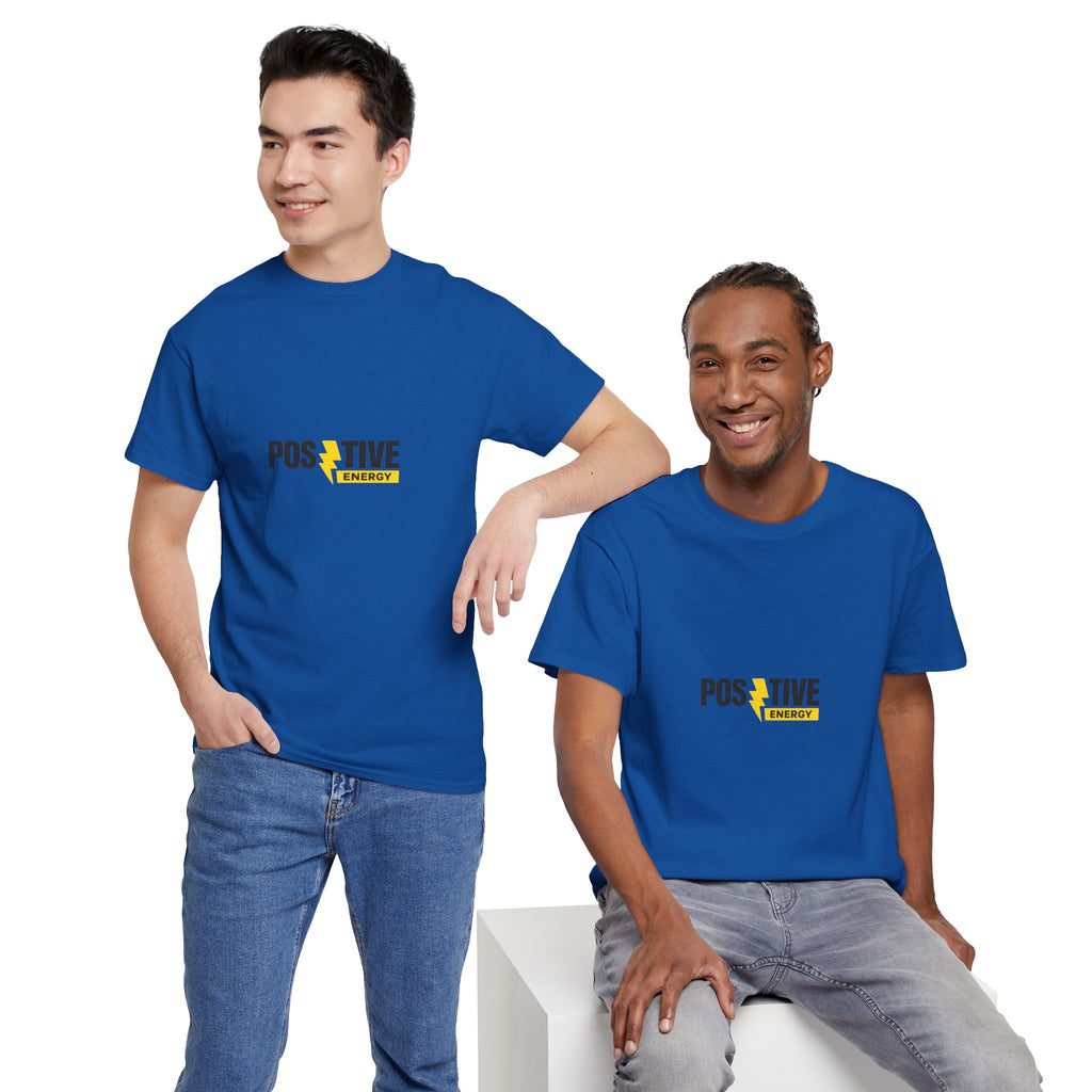 Positive Energy T-Shirt — Minimal Motivational Tee