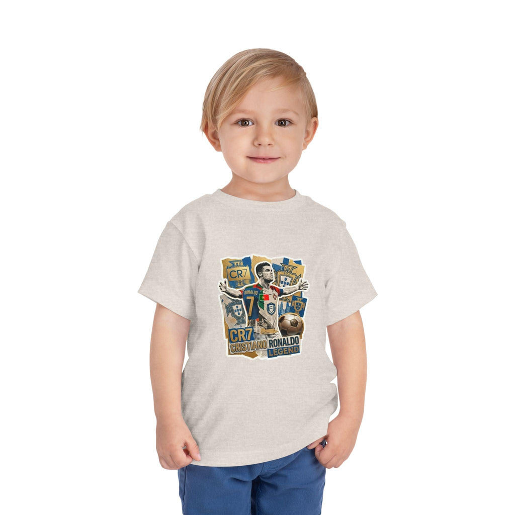 CR7 Fan Inspired Toddler Soccer T‑Shirt — Kids Football Fan Tee.
