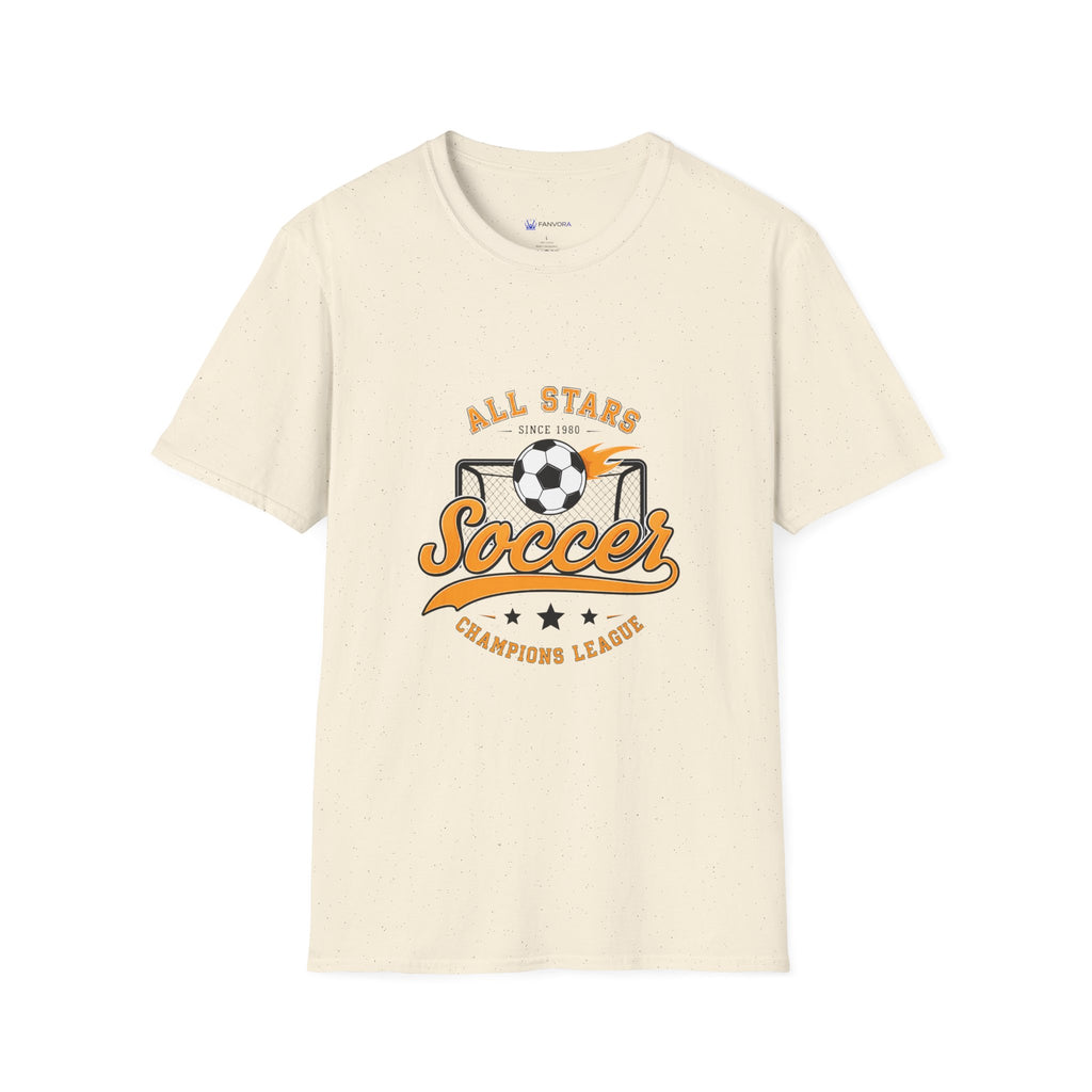Soccer All Stars T-Shirt — Vintage Goal & Ball Sports Tee