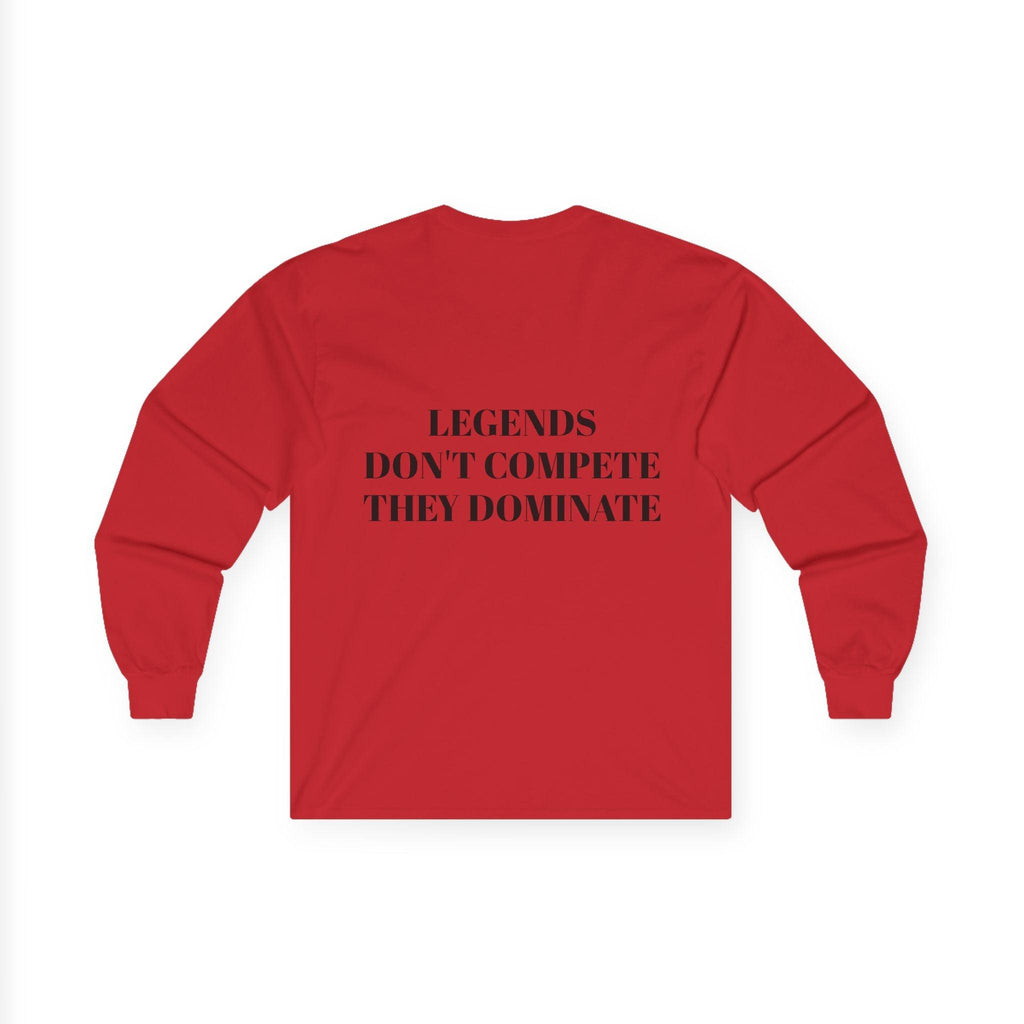 Long Sleeve Football Shirt – World Cup 2026 Fan Tee "Calm Dangerous Genius".