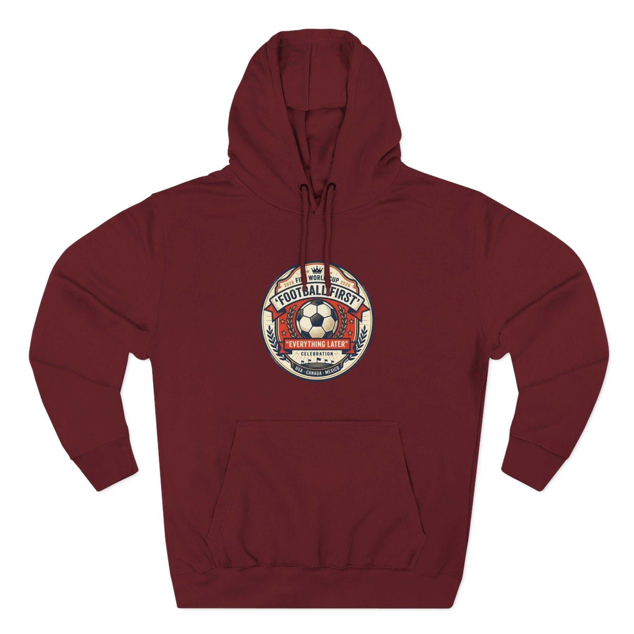 World Cup 2026 Fan Inspired - Patriot Style Fleece Hoodie.