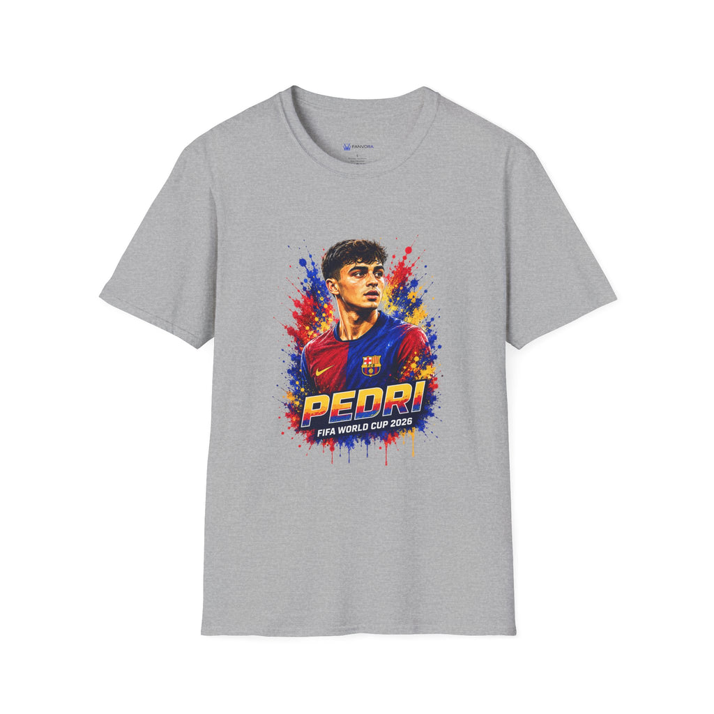 T-Shirt — 'Spain legend' Color Splash Soccer Portrait Tee