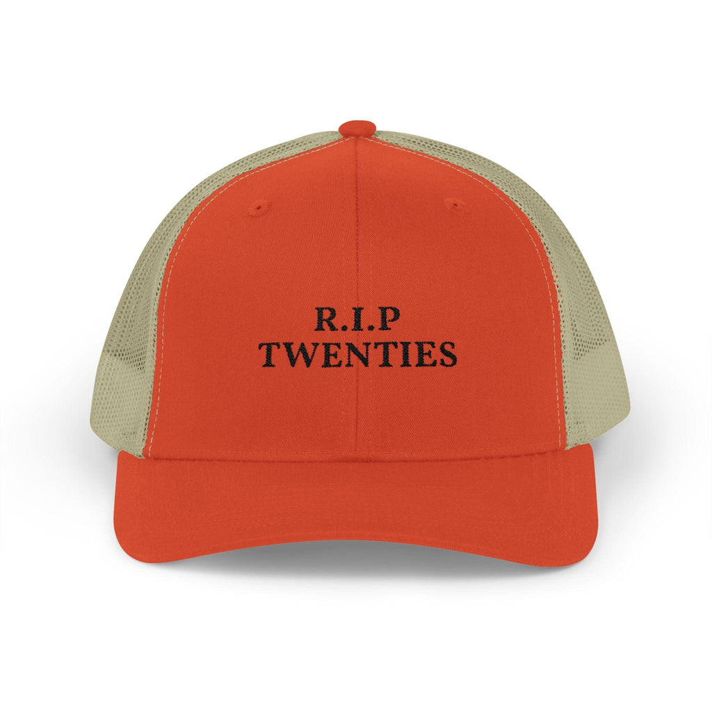 R.I.P. Twenties embroidered trucker cap
