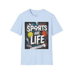 Sports Are Life T‑Shirt — Multi‑Sport Athletic Graphic Tee black sports.