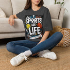 Sports Are Life T‑Shirt — Multi‑Sport Athletic Graphic Tee black sports.