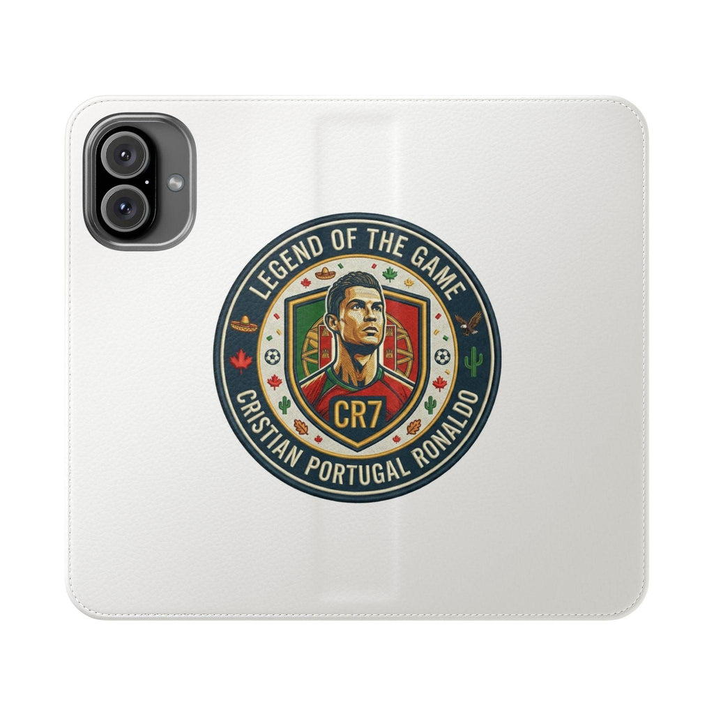 iPhone & Samsung Flip Phone Cases - Argentina GOAT # 10 'Legend of the Game'.