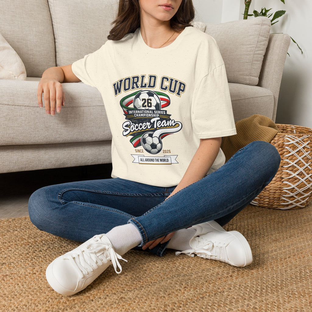 Soccer Team T‑Shirt – Vintage International Series Championship Design
