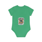 Baby Bodysuit - "France #10 Footballer Rising Star Fan Version" Future Soccer Player & Game Day Energy Organic Baby Onesie.