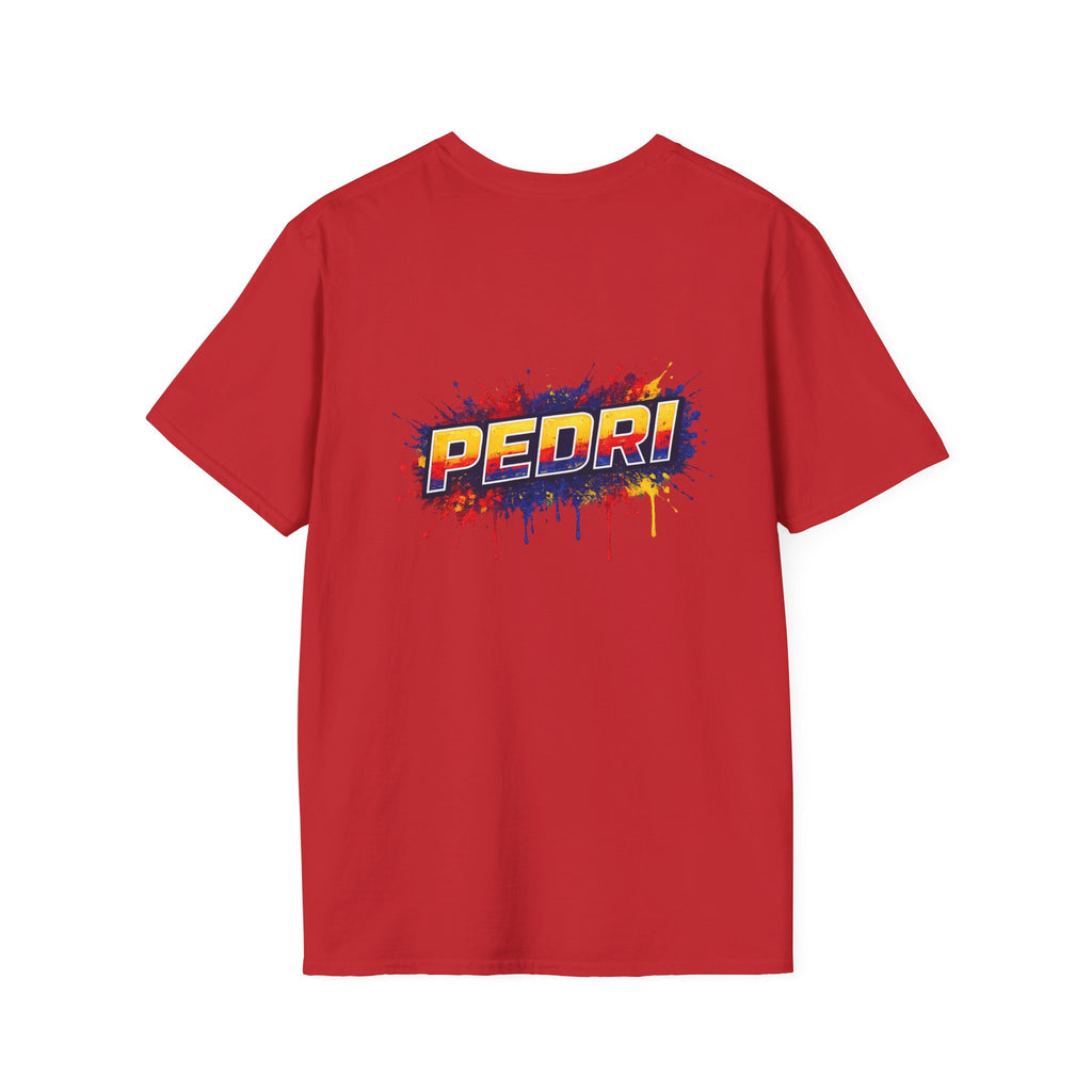 T-Shirt — 'Spain legend' Color Splash Soccer Portrait Tee