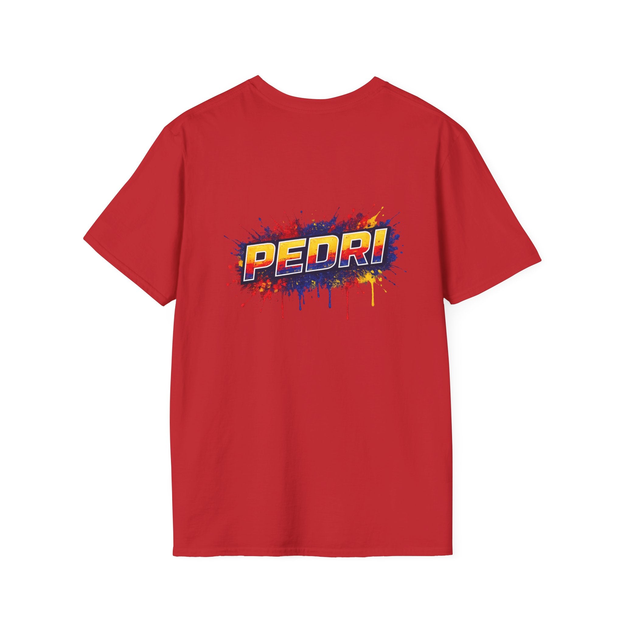 T-Shirt — 'Spain legend' Color Splash Soccer Portrait Tee