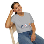Cute 'Best Friends' Trio Cat T-Shirt