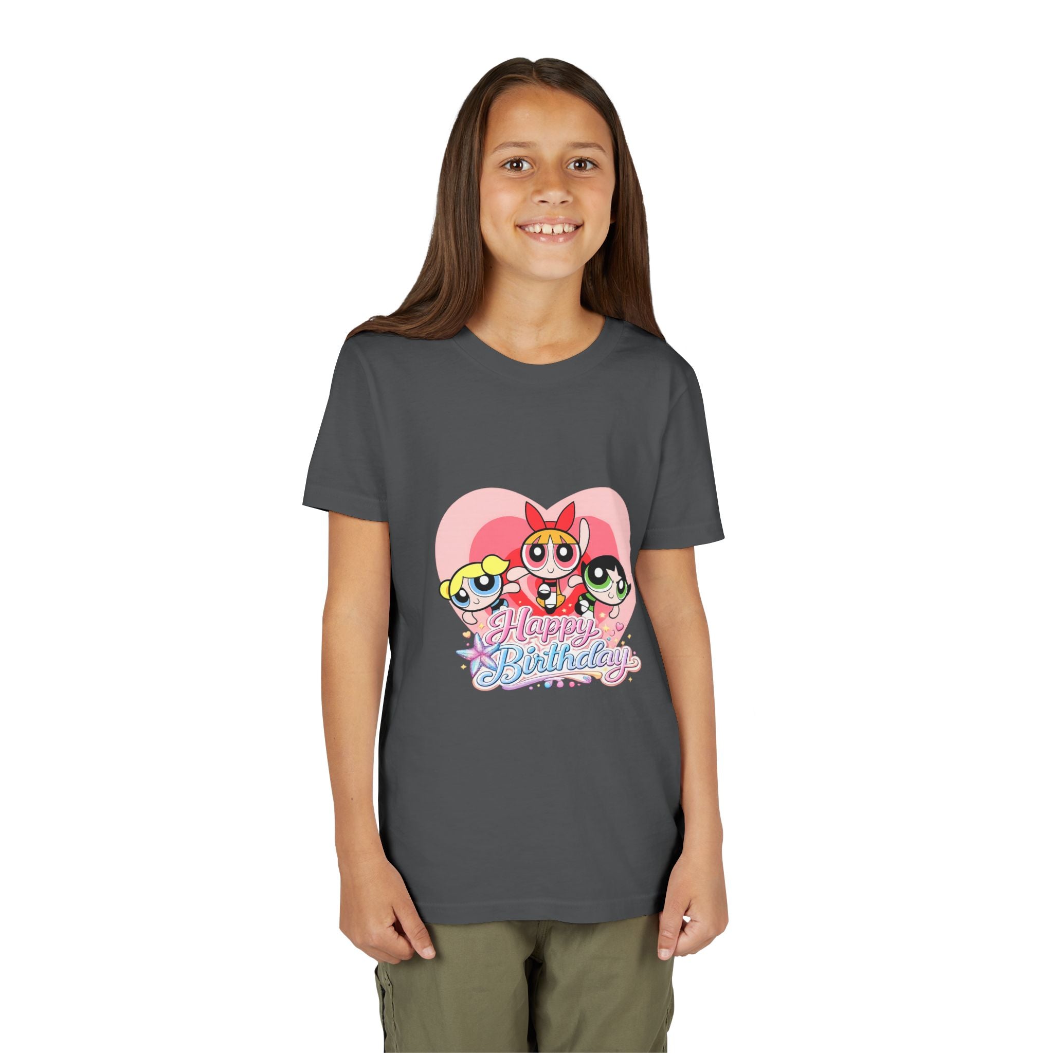 Powerpuff Girls "Happy Birthday" Youth Tee