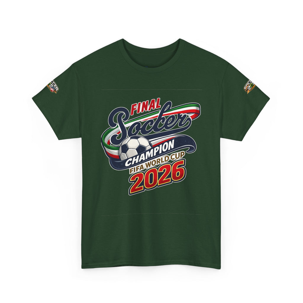 2026 Soccer  Champion Tee - Final Soccer Graphic Shirt