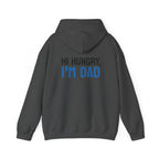 Dad Hoodie — “Hi Hungry, I’m Dad” Funny Father’s Day Pullover.