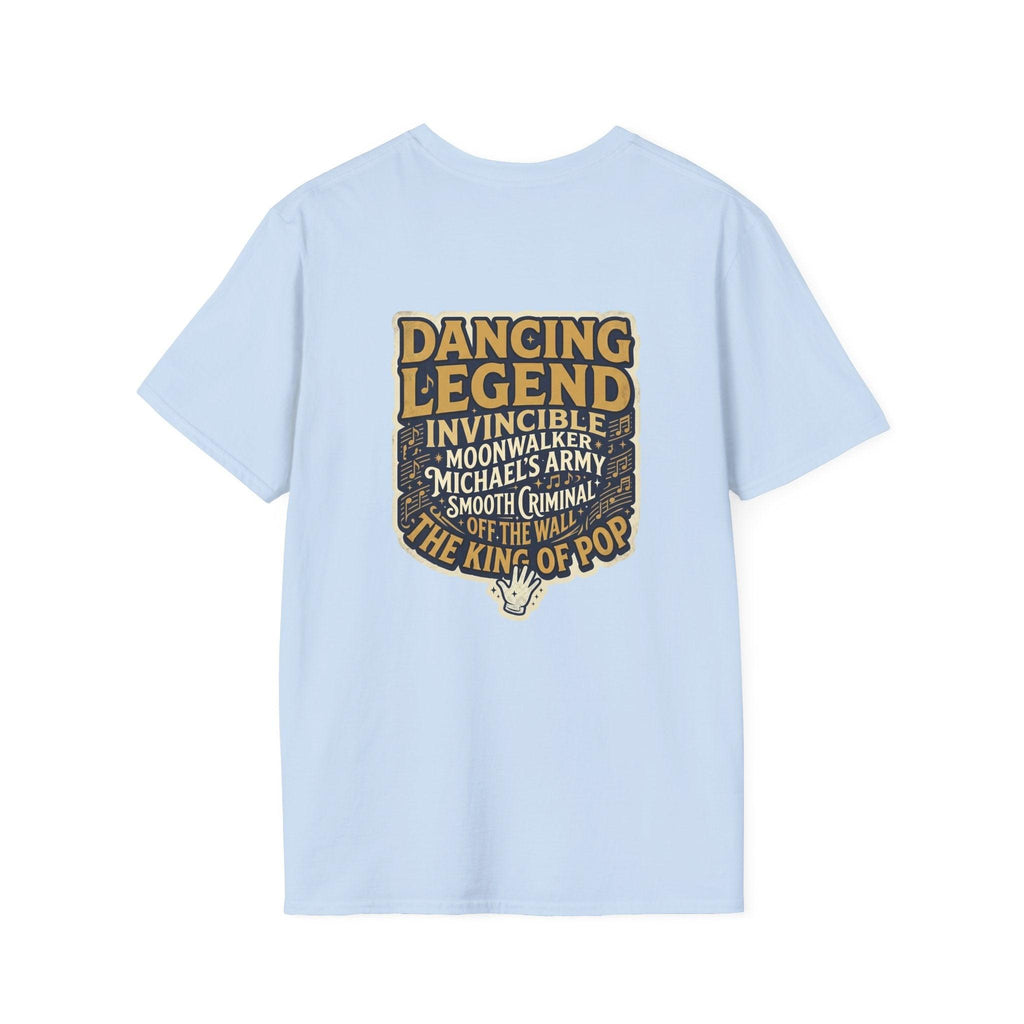 Dancing Legend T-Shirt — "The King of Pop" Retro Michael Tribute.