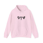 Barbell Martini Hoodie — Gym & Cocktail Fitness Pullover