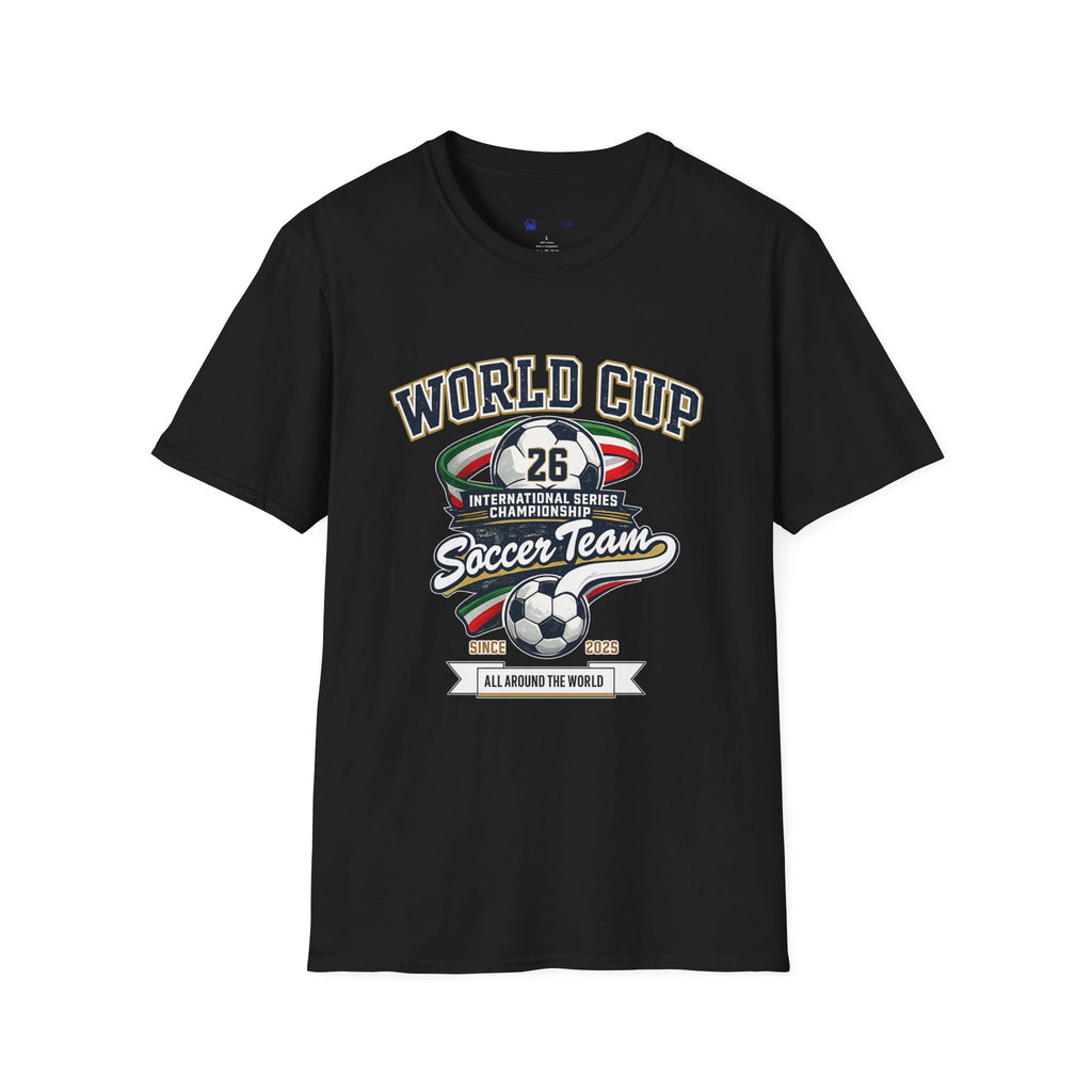 Soccer Team T‑Shirt – Vintage International Series Championship Design