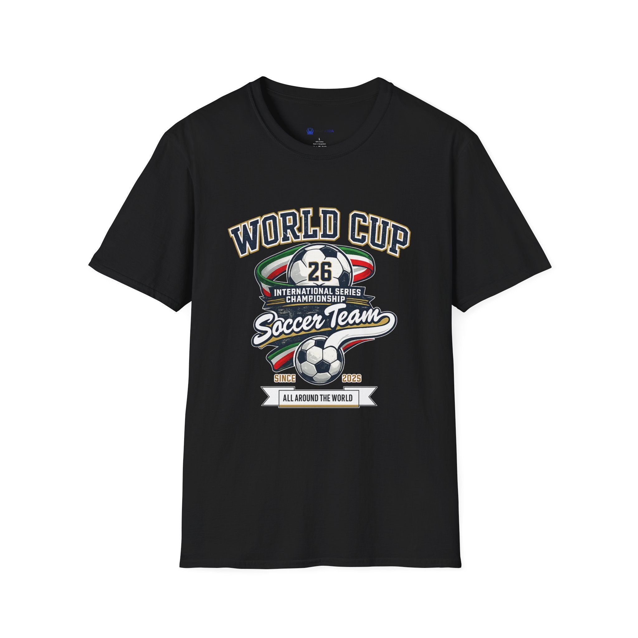Soccer Team T‑Shirt – Vintage International Series Championship Design