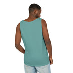 Soccer 2016 Player Silhouette Tank Top — Yellow Brushstroke Sports Vest